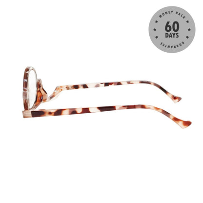 Glameye® Makeup Glasses | Cream Tortoise